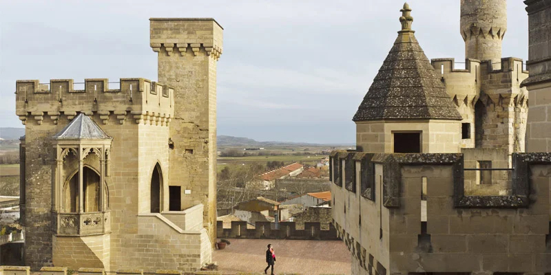 Castillo de Olite en Navarra