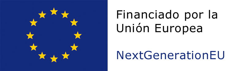 Logo indicando la financiacion por la Unión Europea Next GenerationEU