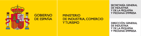 Logo del Ministerio de Industria, Comercio y Turismo de Gobierno de España