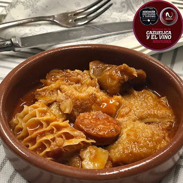 Cazuelica de callos, morros, patas receta de la Tia Ana