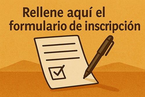 Indica que clicando en la imagen se puede rellanar el formulario de inscripcion