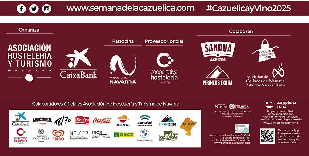 Pie colaboradores que incluye logos de todas las empresas que colaboran en este evento.