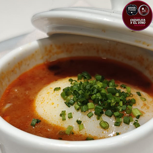 Cazuelica de zopacos de ajo