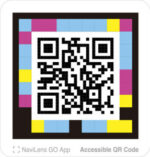 QR navilens que dirige a la nueva web app de AEHN-Pamplonews