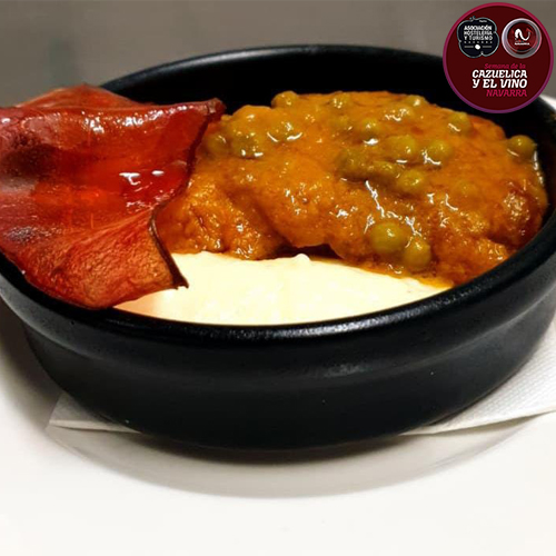 Cazuelica de lengua guisada del Bar Baviera