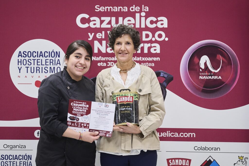 Mejor cazuelica elaborada con aceite sandúa al Bar Ulzama de Pamplona